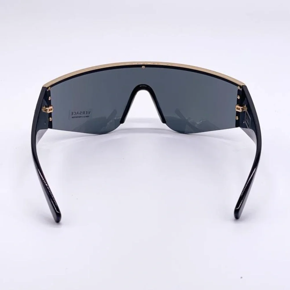 New - Versace Grey New Ve2197 1000/87 Shield Mod 2197 Sunglasses